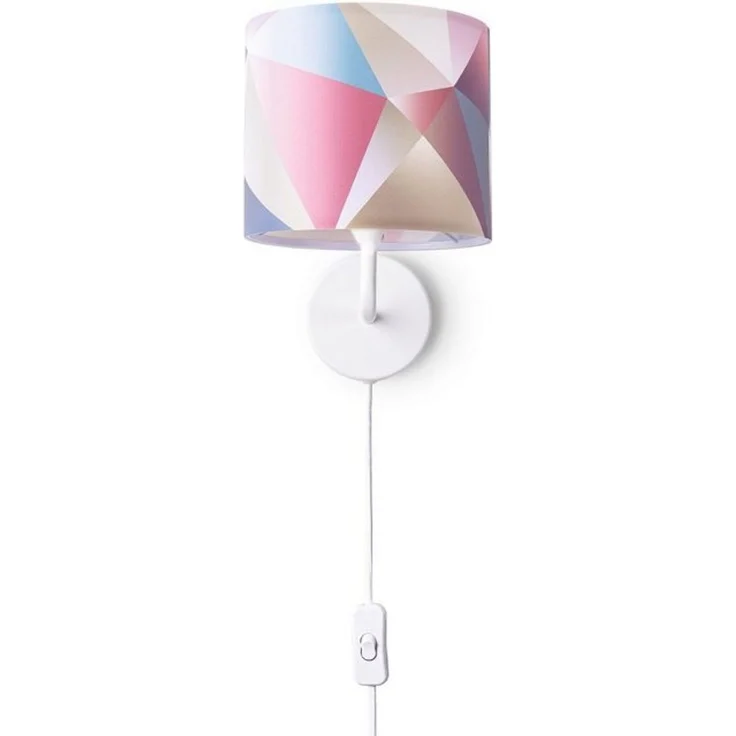 Paco Home Wandleuchte Kosy 309, LED fest integriert, Stecker Flur Lampe Wohnzimmer âˆ…18cm Pastell Deko Kabel 3m E14 – Bild 4