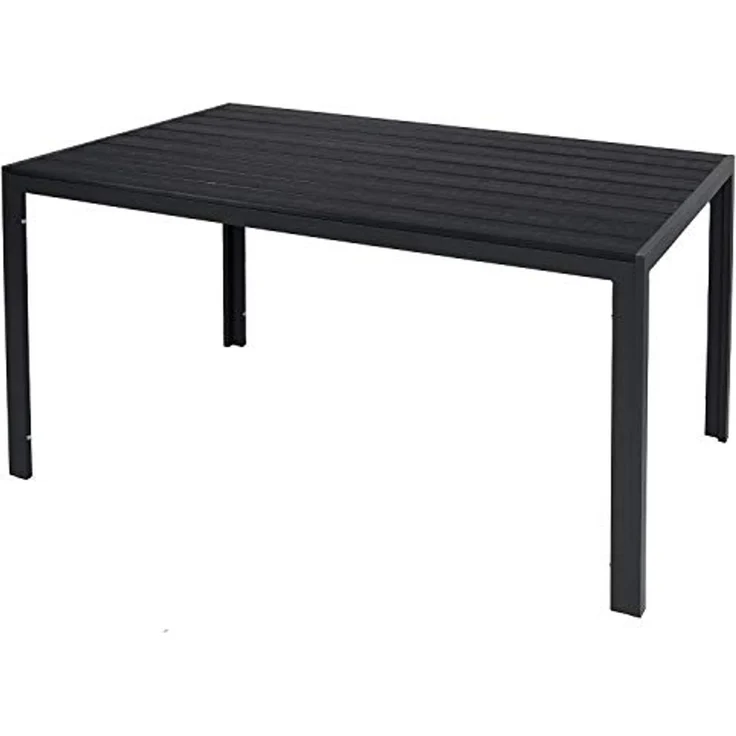 Gartengarnitur Sitzgarnitur 5-teilig L125xB70cm Non-Wood Anthrazit – Bild 3