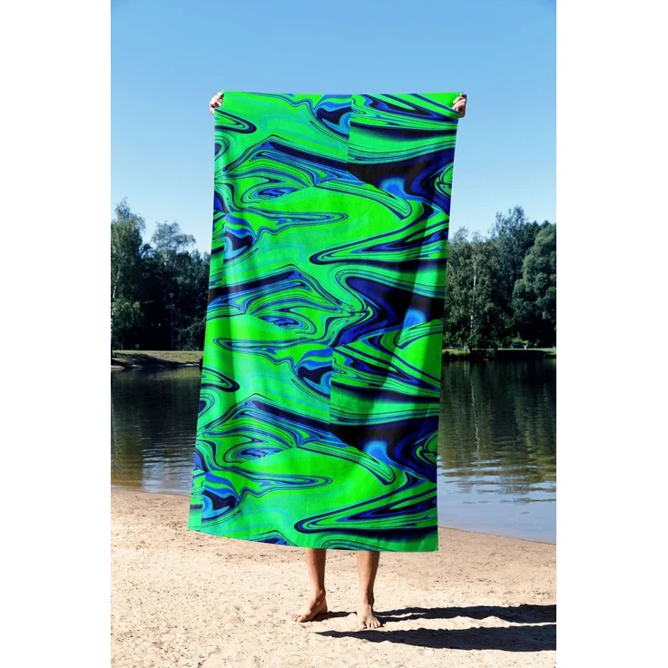 Mijolnir 'Esotic Aura 90' Strandtuch, Mehrfarbig, 90 x 150 cm – Bild 2