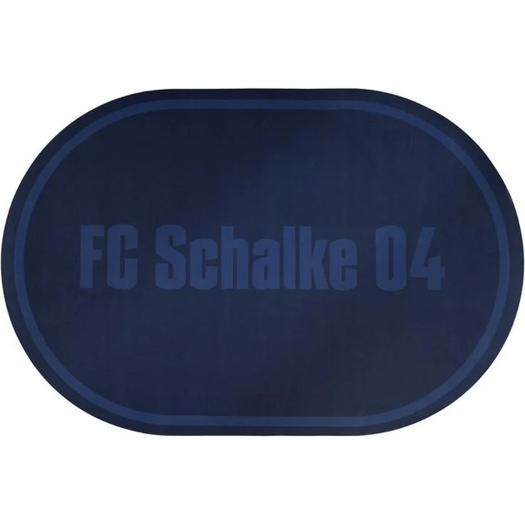 FC Schalke 04 Badematte Badematte Magic 60x90 cm, Kunstfaser, rund – Bild 2