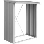 Biohort Holzlager WoodStock Gr. 150 lieferbar in 3 Farben silber-metallic