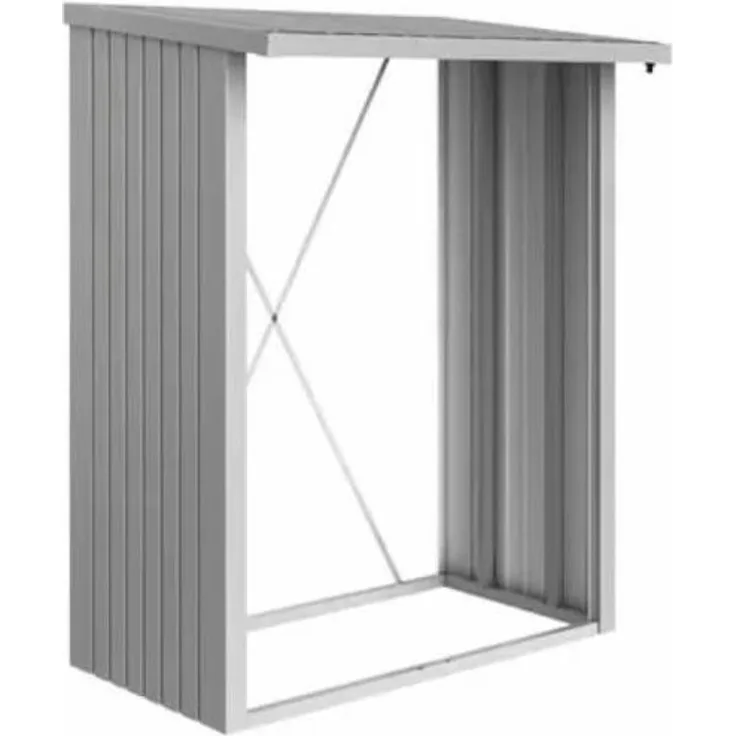 Biohort Holzlager WoodStock Gr. 150 lieferbar in 3 Farben silber-metallic