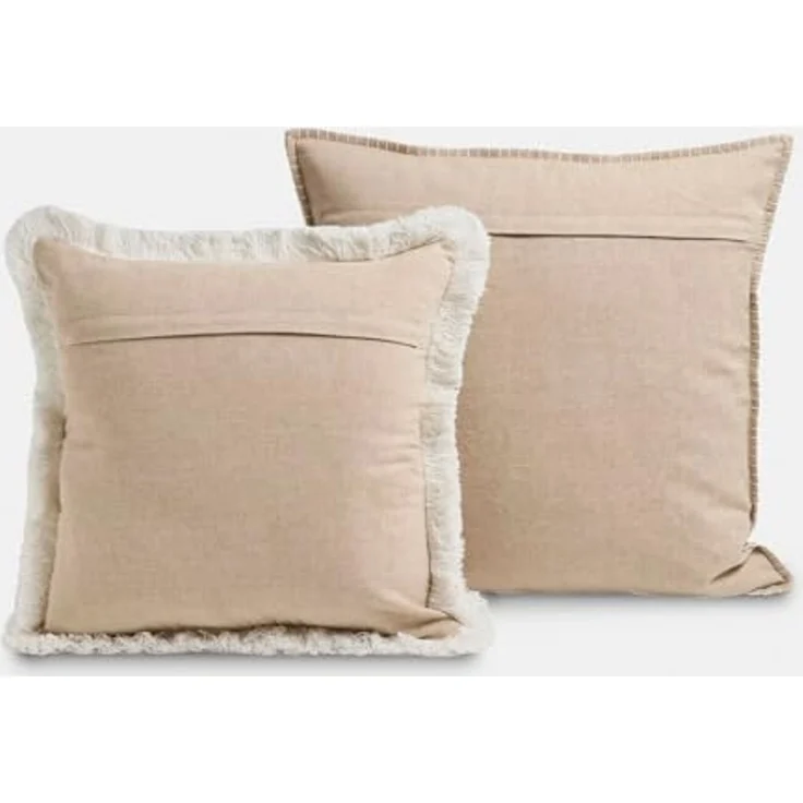 Mirabeau Kissenhülle Kissenhülle 2er Set Windlake braun/weiß – Bild 2