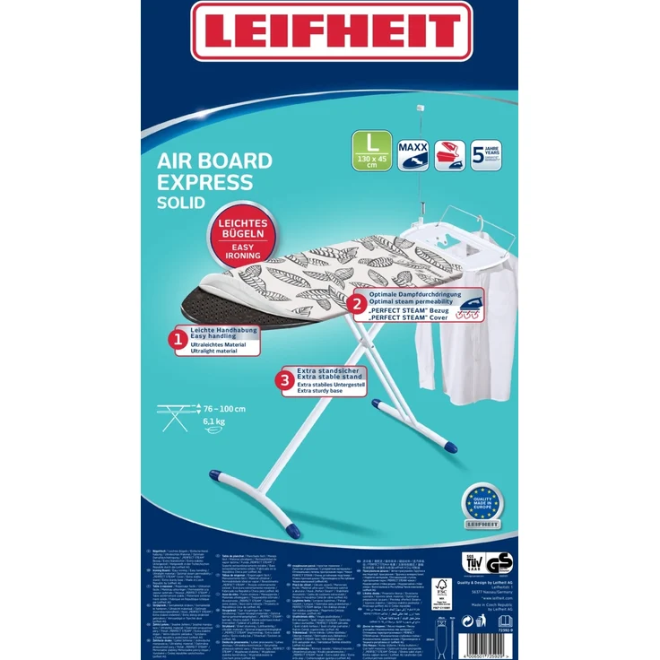 Bügeltisch AirBoard Express L Solid MAXX – Bild 7