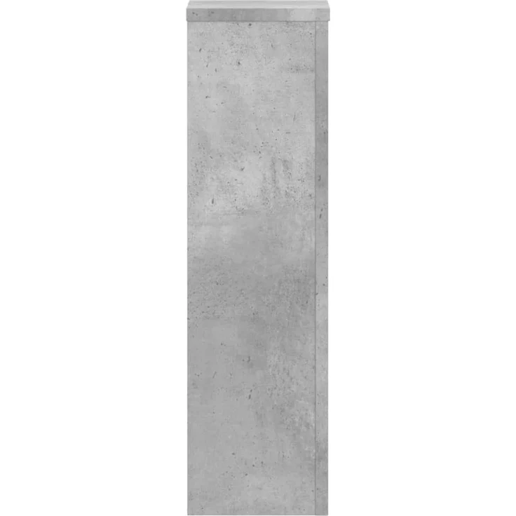 vidaXL Pflanzenständer 2 Stk. Betongrau 17x17x60 cm Holzwerkstoff 852936 – Bild 4