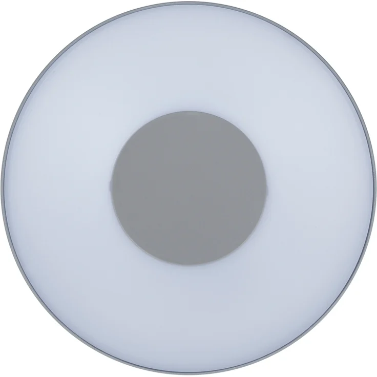 LED Außenleuchte für Decke & Wand UBLO Aluminium Silber, Ø19cm - IP44 – Bild 3