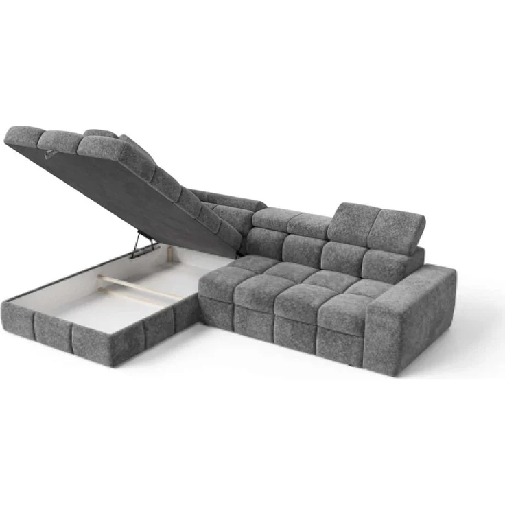 Ecksofa Bianco mit Schlaffunktion und Bettkasten | Jan-Art | verschiedene Farben erhältlich – Bild 3