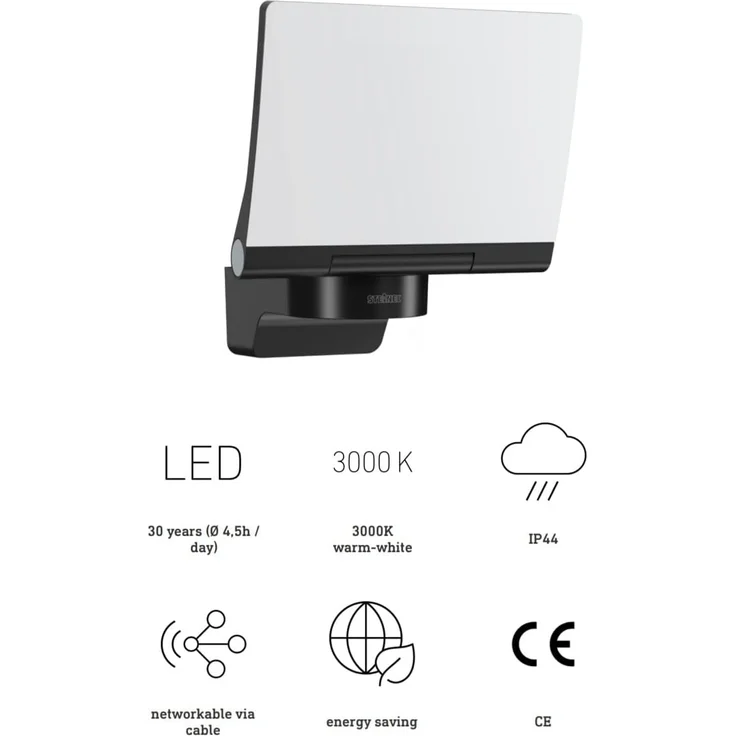 Steinel 068097 XLED PRO 240 SL SW V2 LED-Strahler – Bild 4