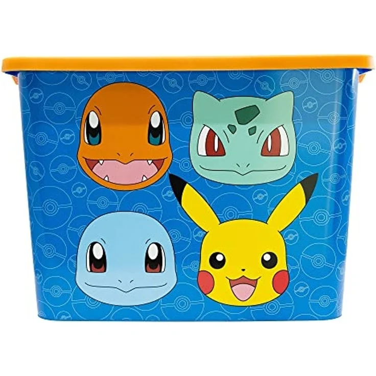 Pokemon Spielzeug-Click Box Aufbewahrungsbox Ideale Aufbewahrungslösung für Spielzeug 23 Liter – Bild 3