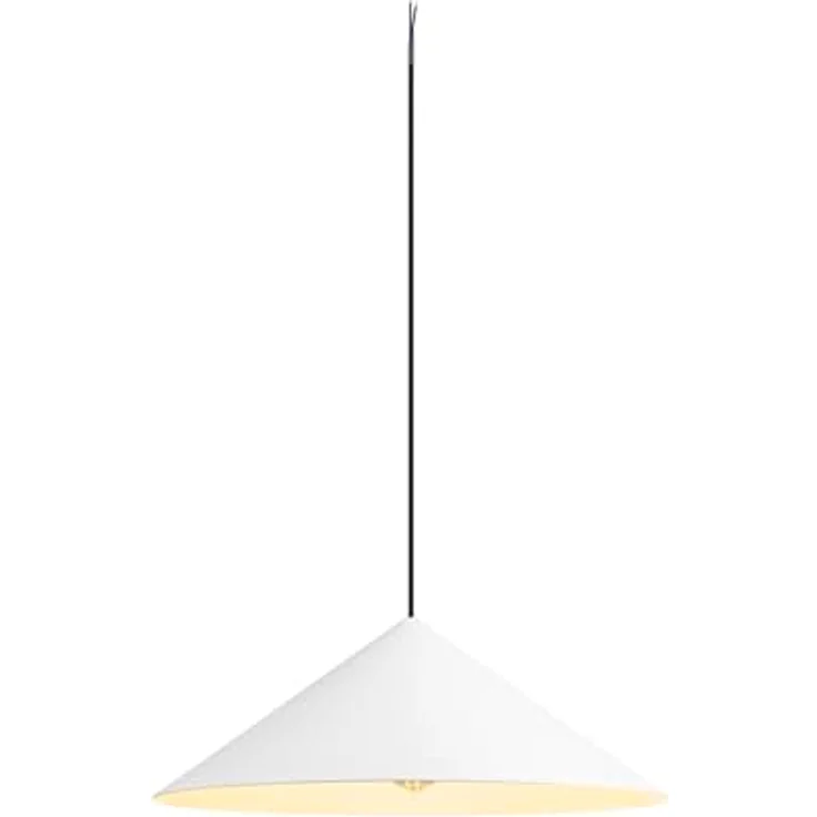 SLV MAGICO 55 Pendelleuchte E27, 180 cm Pendellänge, max. 10W, matt weiß, dimmbar – Bild 1