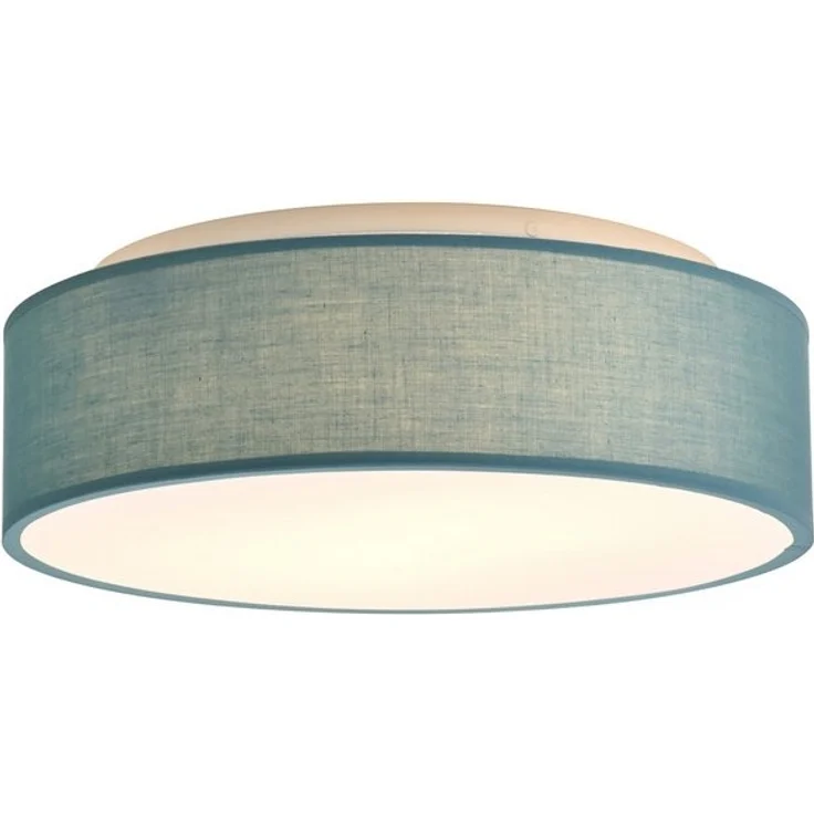 Zedelmaier Lampenschirm Deckenlampe Deckenleuchte mit Stoff-Lampenschirm, Wohnzimmerlampe Schlafzimmer Kinderzimmer Flur Lampe – Bild 4
