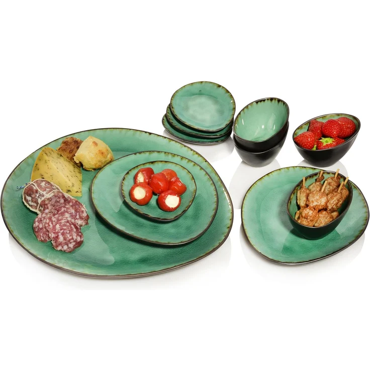 SÄNGER Servierplatten Set Palm Beach 11 teilig – Bild 1