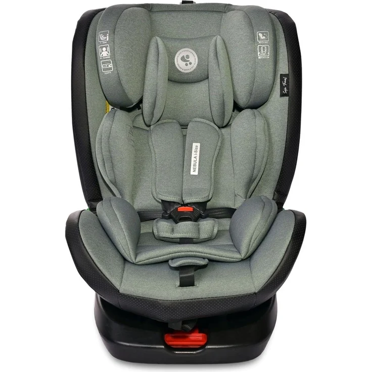 Lorelli i-Size Kindersitz Nebula (40-150cm) Isofix, 360° drehbar, verstellbar hellgrün – Bild 2