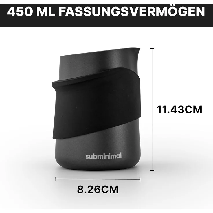 Subminimal FlowTip Jug Handless White Milchkännchen – Bild 4