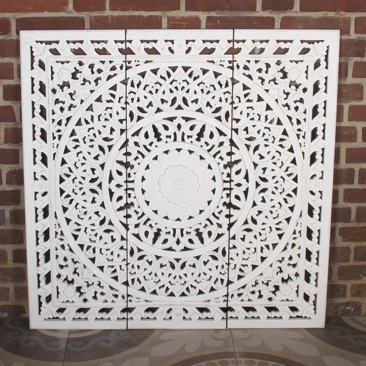 Indisches Holz Mandala Hawa – Bild 5