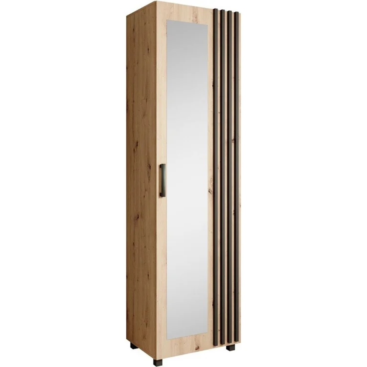 Beautysofa Garderobenschrank mit Tür und Spiegel LIVIA – Bild 5