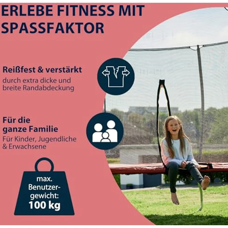 Hudora - Fantastic Trampolin 250V – Bild 7