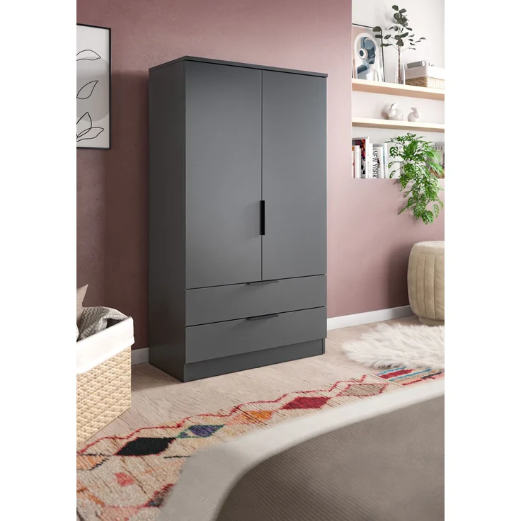 Kopenhagen Wäscheschrank in anthrazit – Bild 6
