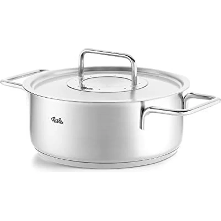 Fissler Bratentopf Fissler Pure Collection, Edelstahl 18/10 (1-tlg), Made in Germany – Bild 3