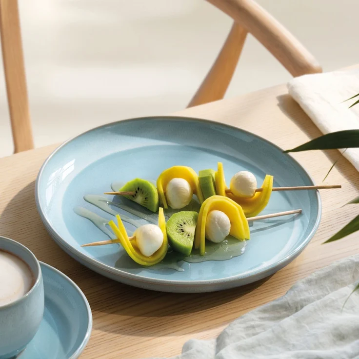like. by Villeroy & Boch Perlemor Aqua Einsteiger-Set 8-teilig – Bild 5