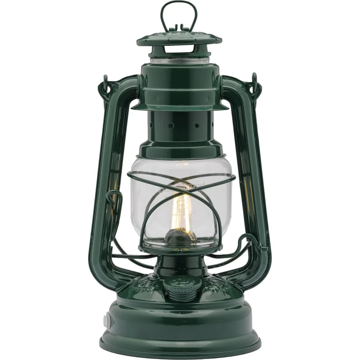 Feuerhand LED Laterne Baby Special 276 Moss Green Dimmbar