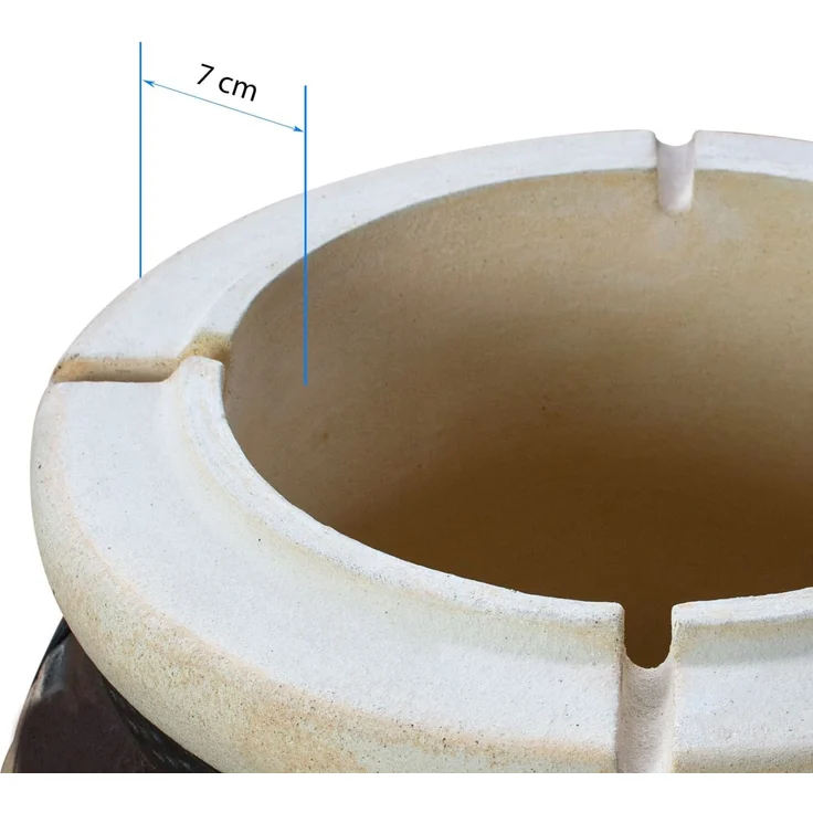 Tandoor Salam aus Schamott mit Zubehör Premium 9-teilig – Bild 8