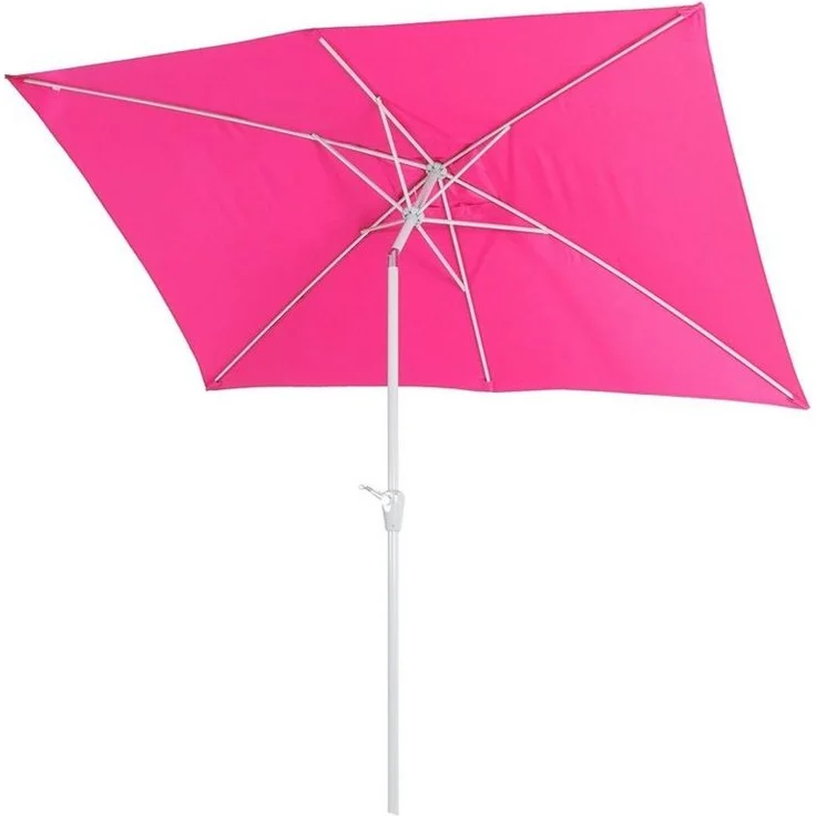MCW Sonnenschirm Castellammare, Kippbar, Lüftungsschlitz, rechteckig, UV-Schutz 50+ – Bild 1