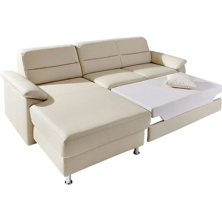 sit&more Ecksofa Ascara L-Form, inklusive Boxspring/Federkern-Polsterung, wahlweise mit Bettfunktion – Bild 3