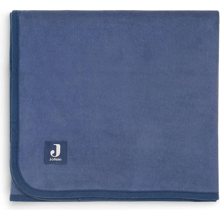 Jollein Wiegedecke Jeans Blue 75x100 cm