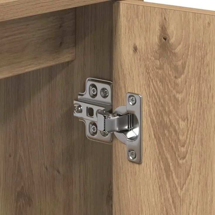 vidaXL Badezimmerschrank Artisan-Eiche 63 x 29 x 55 cm Holzwerkstoff 869213 – Bild 10