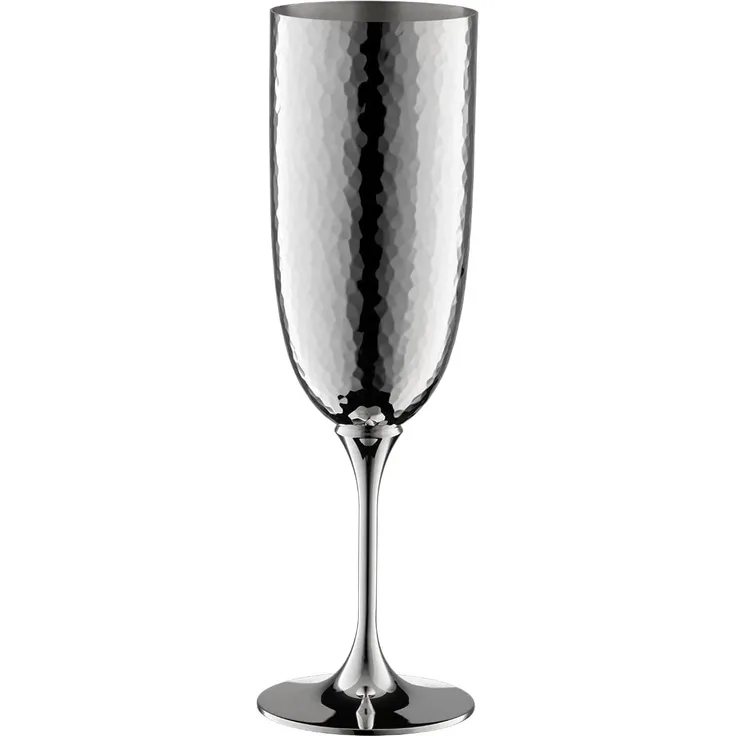 Champagnerkelch 90g versilbert Martelé Bar-Kollektion Robbe und Berking Champagnerglas, Spülmaschinengeeignet