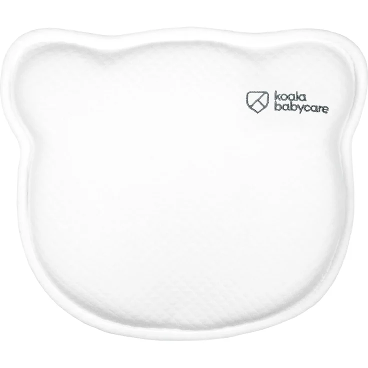 KOALA BABYCARE Babykissen Plagiozephalie, abnehmbar (mit Zwei Kissenbezügen), hilft EIN Plattkopfsyndrom vorzubeugen und zu behandeln. Aus Memory Foam - Weiß - Registriertes Design KBC® – Bild 1