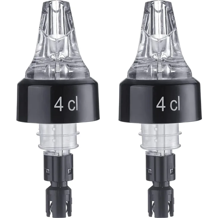 WESTMARK Flaschenausgießer »Auto-Pour« 4 cl, glasklar, 2 Stk. Dosierausgießer