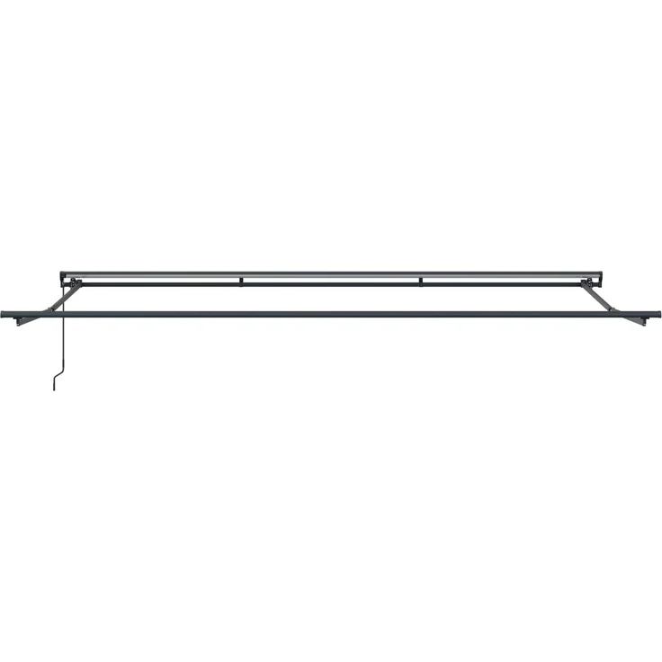 vidaXL Markisenrahmen Anthrazit und Weiß 500 x 300 cm 3331241 – Bild 7
