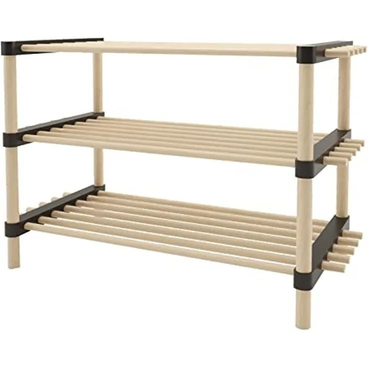 HTI-Living Kiefernholz Mehrzweckregal 76x50 cm, variabel