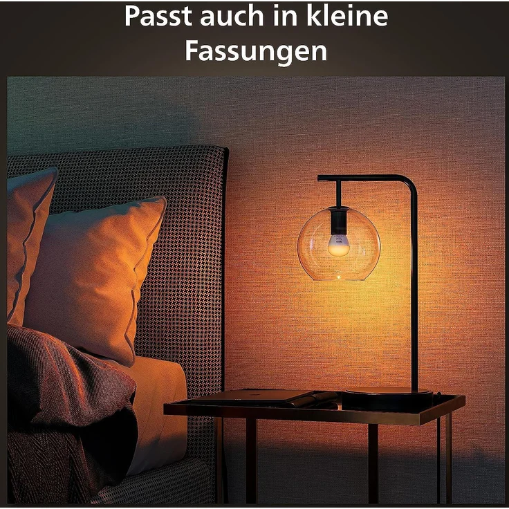 Philips Hue White Amb. E14 Luster Tropfen Einzelpack 470lm – Bild 4