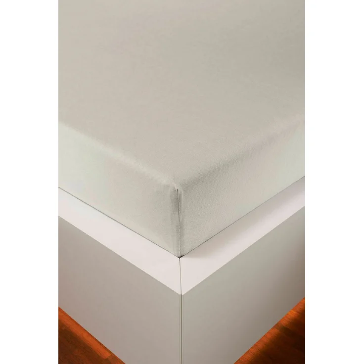 Jersey-Bezug für Seitenschläferkissen Kissenbezug 40x140 cm Baumwolle Schnee – Bild 1