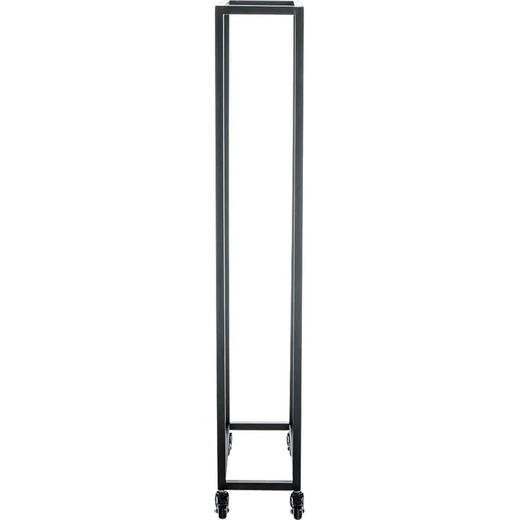 DELUKE® Kaminholzregal innen Metall BETTA - mit Rollen, 25x40x150 Brennholzregal innen Kaminholzständer Kaminholzhalter Feuerholzregal Innen Holz stapeln Wohnzimmer – Bild 6