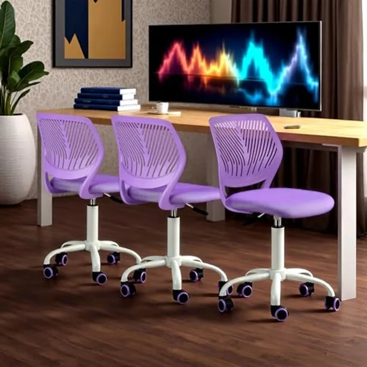 FurnitureR TV Sessel Drehstuhl Höhenverstellbar Drehbar 360 Grad Relaxsessel mit Lehne Stoff SGS Gasfeder Leise Rollen