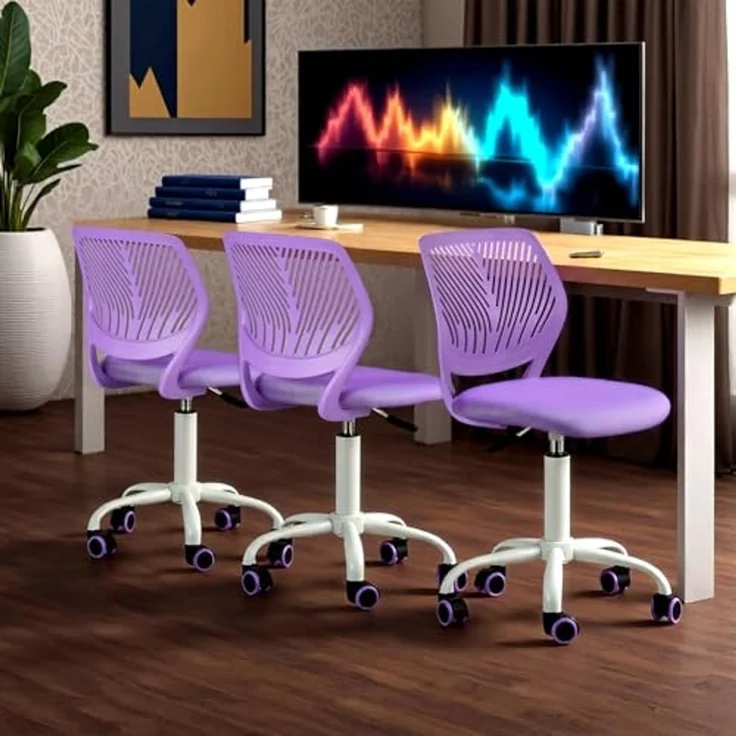 FurnitureR TV Sessel Drehstuhl Höhenverstellbar Drehbar 360 Grad Relaxsessel mit Lehne Stoff SGS Gasfeder Leise Rollen – Bild 1