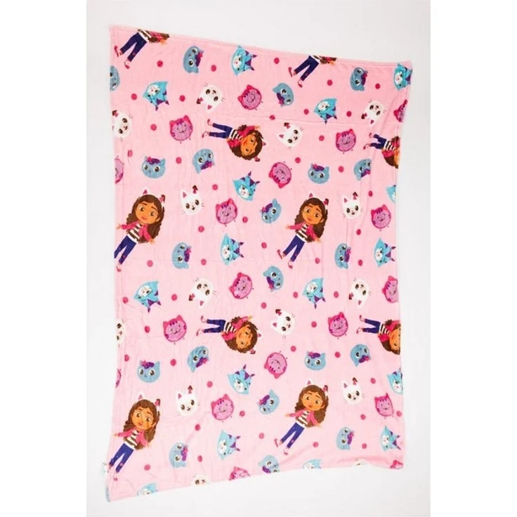 Gabby's Dollhouse Flanell Decke 110x150 cm – Kuschelige Decke für Kinderzimmer und Fans – Bild 3
