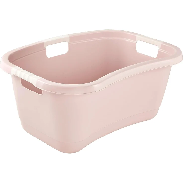 keeeper Wäschewanne janne, ergonomisch, mit Softgriffen, 65 x 45 x 28 cm, 50 l (1 St), Wäschekorb, Wanne in Nierenform – Bild 1