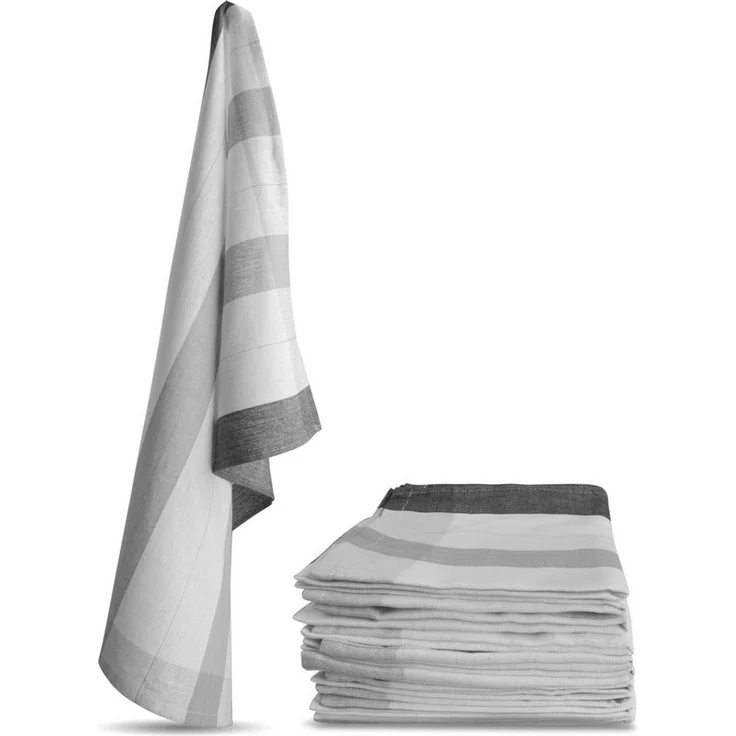 Aspero Geschirrtuch 10 Geschirrtücher New Design, (10er Pack), Küchentücher aus Baumwolle – Bild 1
