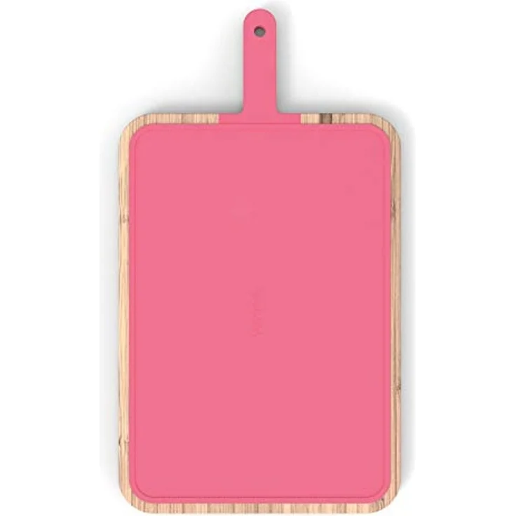 Trebonn Artu Schneidbrett Bambus 43x24 cm & Brotmesser – Bild 2