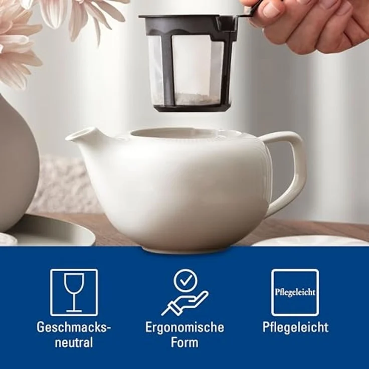 Villeroy & Boch Afina Teekanne mit Deckel & Filter 420 ml – Bild 6