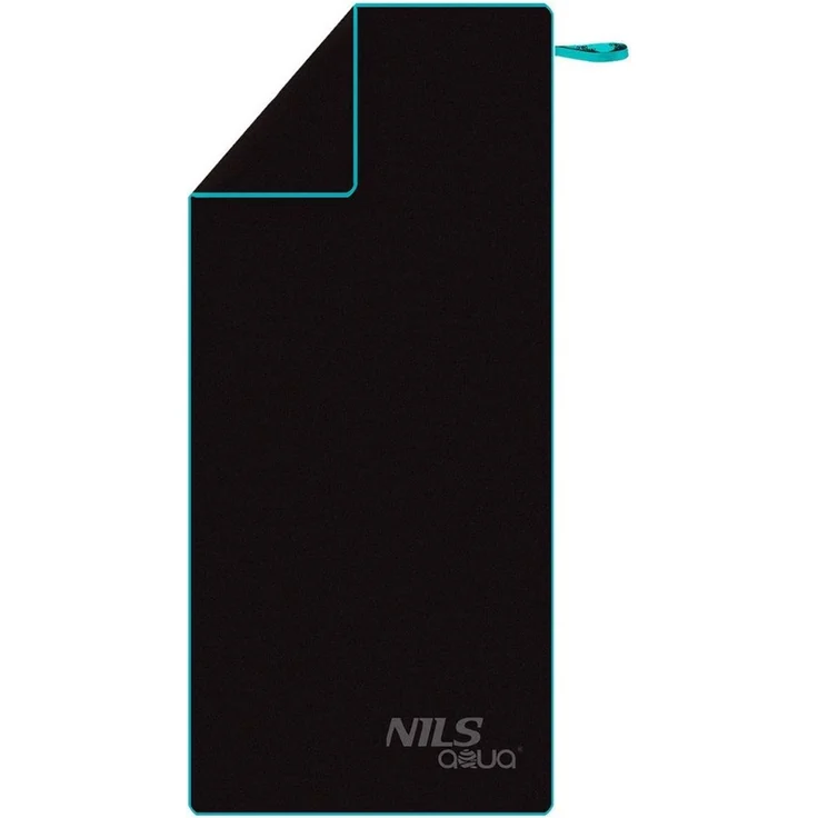 NILS AQUA großes Reisehandtuch schnelltrocknend 200 × 90 cm für Pool Camping Reise – Bild 1