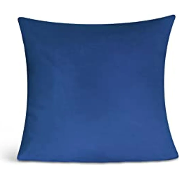 leevitex® Kissenbezüge Kissenbezug, 2er Set, feine Jersey-Qualität, 100% Baumwolle, robuster Reißverschluss – Bild 7