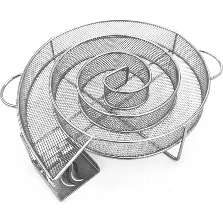 Grillfürst Kaltrauchgenerator / Räucherschnecke für Sparbrand 19,5 cm