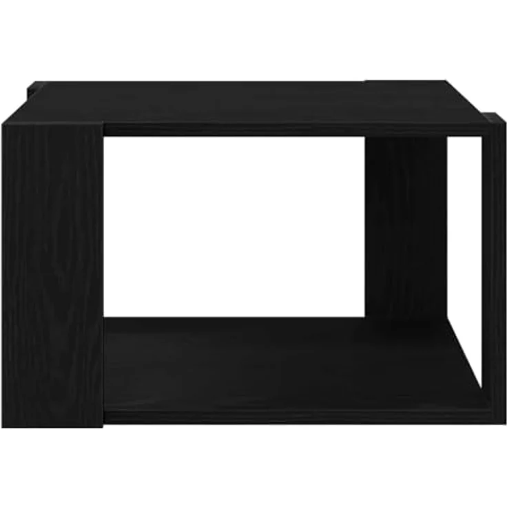 vidaXL Couchtisch Schwarz Eichen-Optik 85 x 55 x 31 cm 862042 – Bild 7