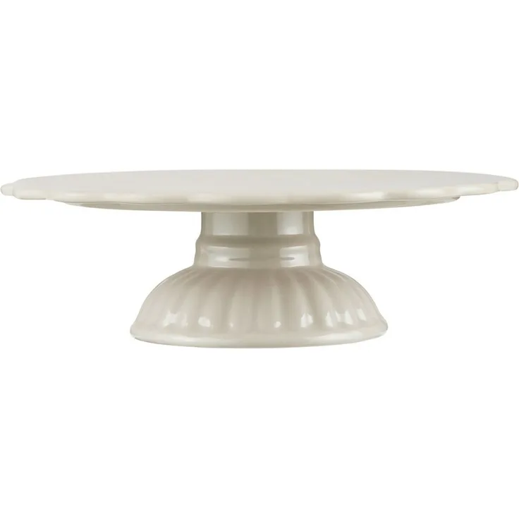 Laursen - Tortenplatte auf Fuß Mynte Keramik Latte 2079-01 Kuchenplatte Shabby